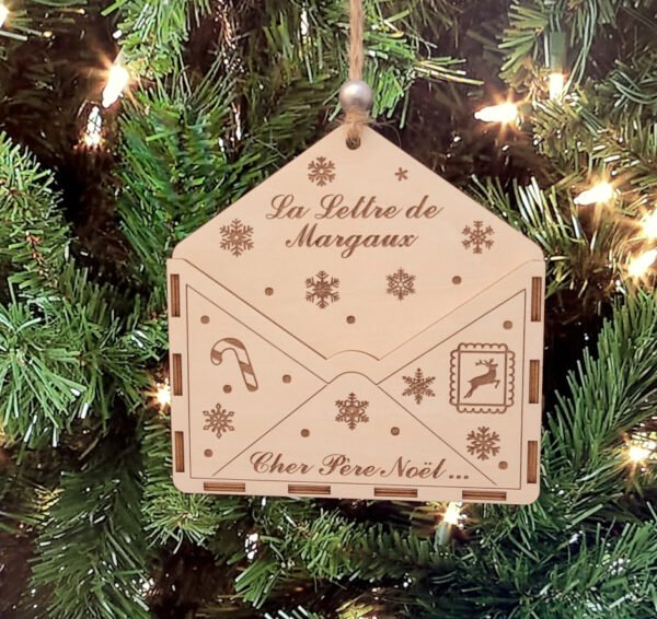 Enveloppe Vide Enveloppe pour la lettre au Père Noël (N°39)